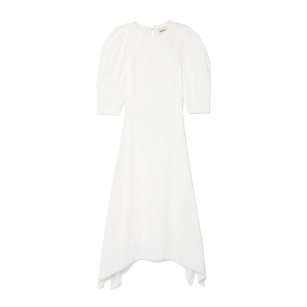 Khaite Cynthia Puff-Sleeve Dress | goop